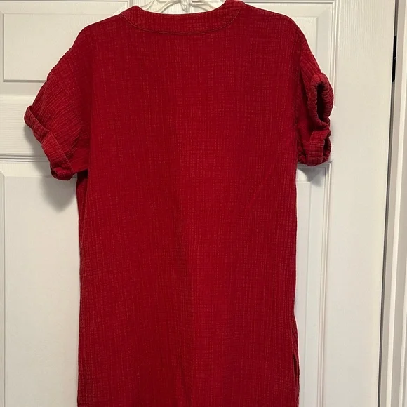 Wonderly Vibrant Red Maxi Dress - Picture 6 of 8